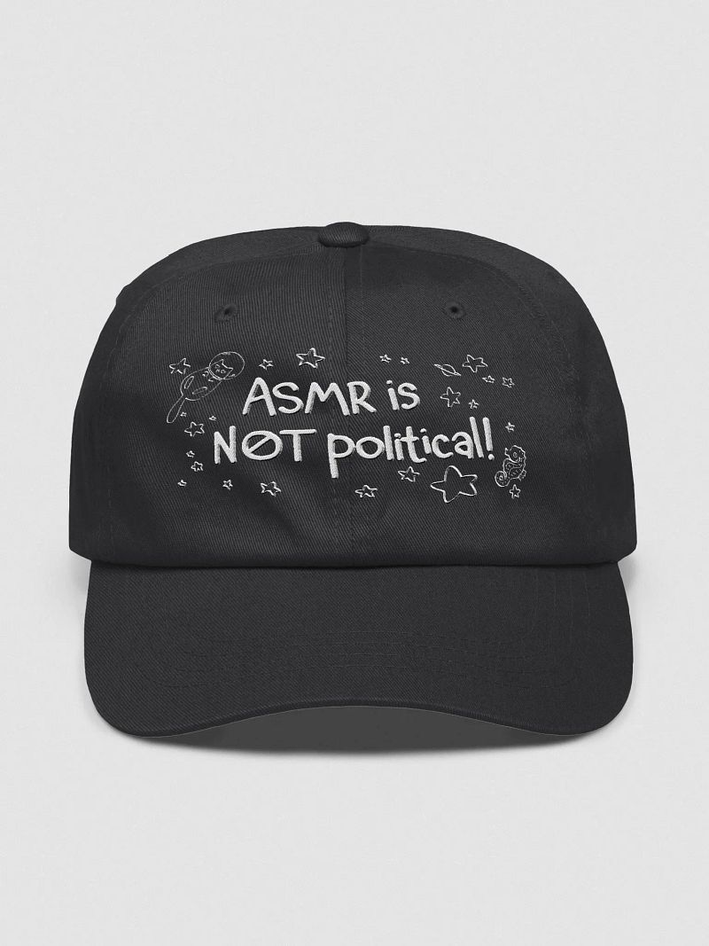 "ASMR is NOT political!" Hat