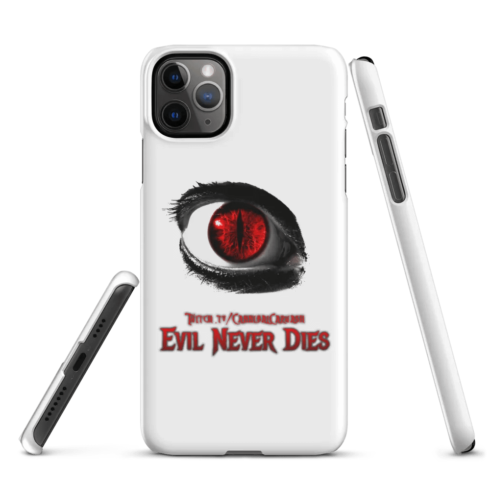 Red Evil Never Dies Logo Phone Case product image (3)