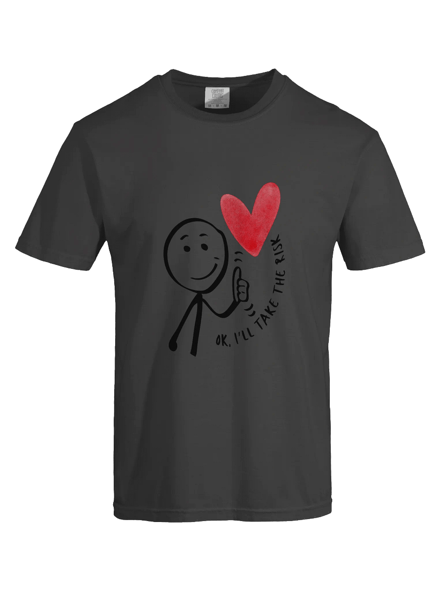Ok, I'll Take the Risk Heavyweight T-Shirt product image (60)
