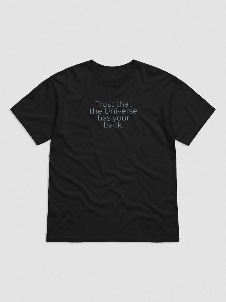 Comfort Colors® Embroidered T-Shirt - Trust That the Universe Has Your Back product image (1)