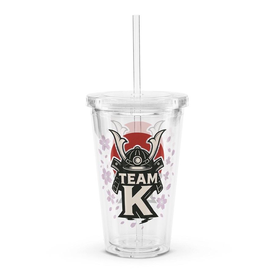 Team K Japan Clear Plastic Tumbler product image (1)