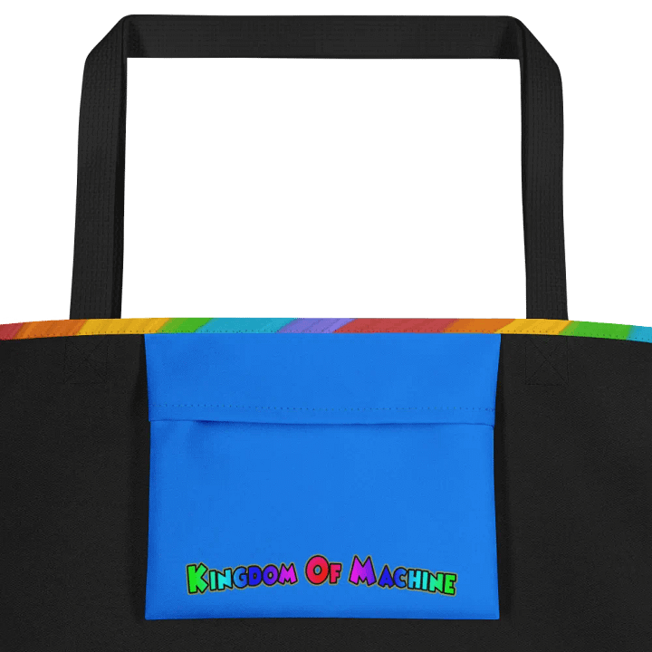 Rainbow King allover Large Tote Bag w/ Pocket product image (2)