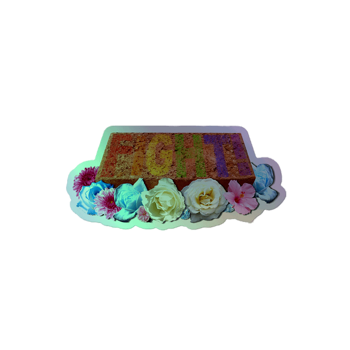 Pride is a Riot Holo Sticker product image (2)