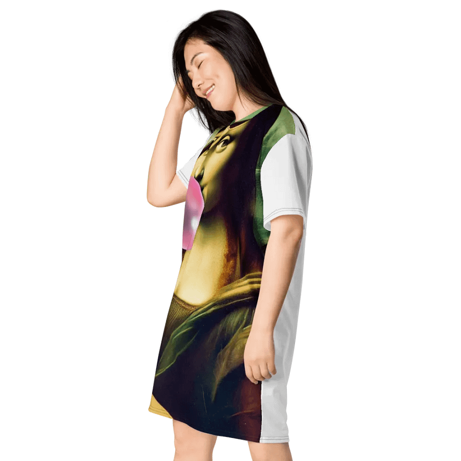 Miss Lisa Bubble Gum Masterpiece T-shirt Dress product image (3)
