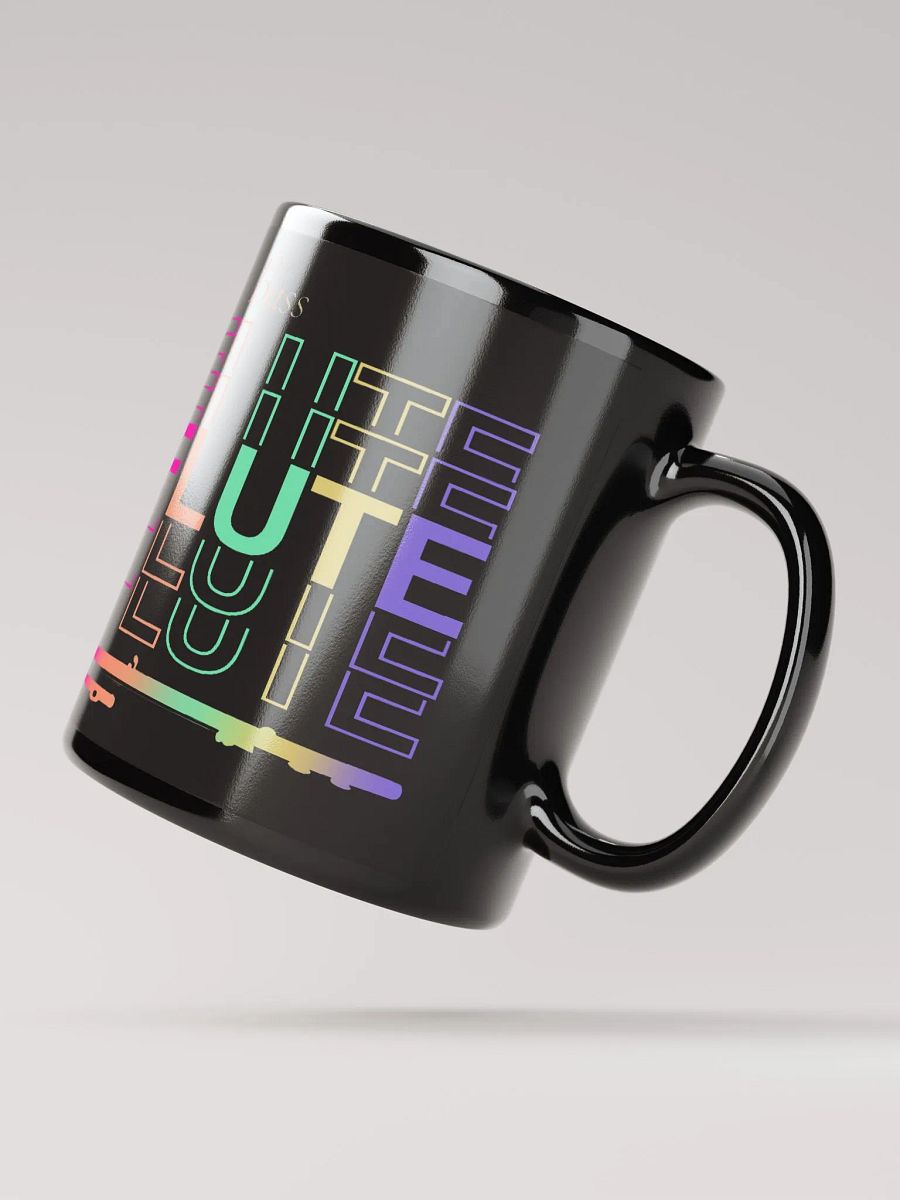 Symmetrical Flute Graphic Mug - Bass Flute product image (4)