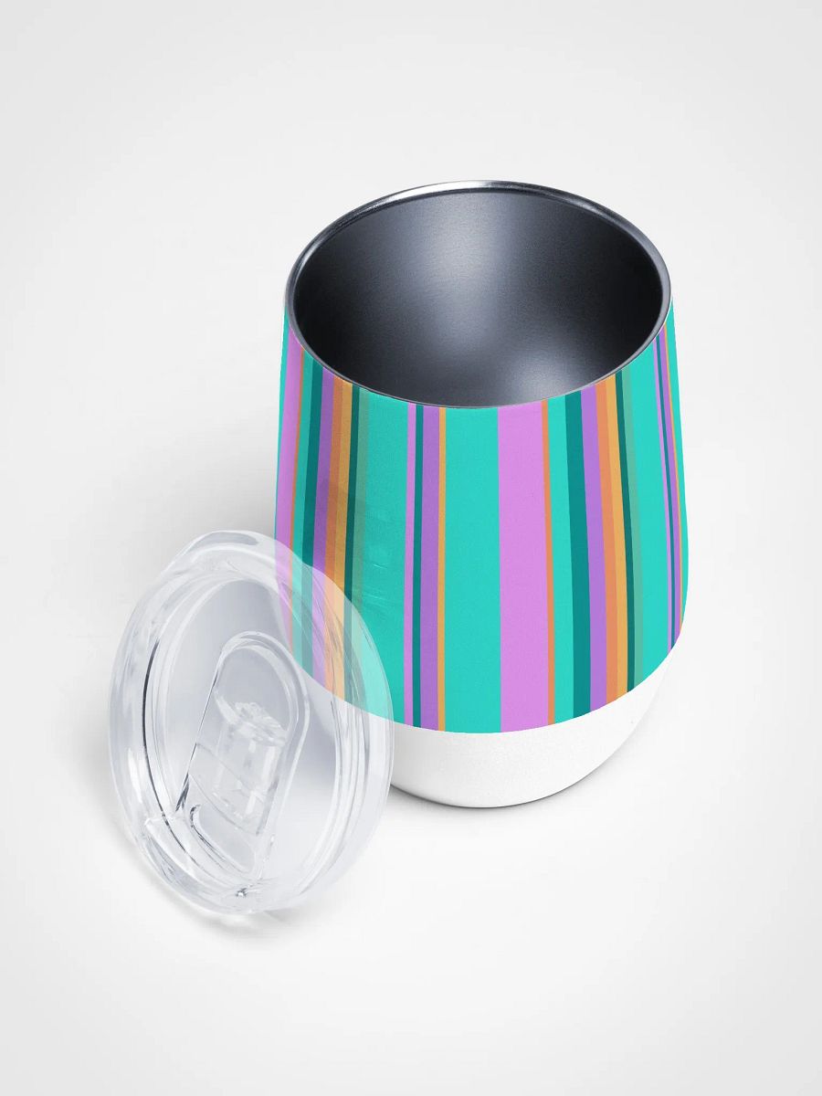 Party Time! Colorful Stripes Wine Cooler product image (4)