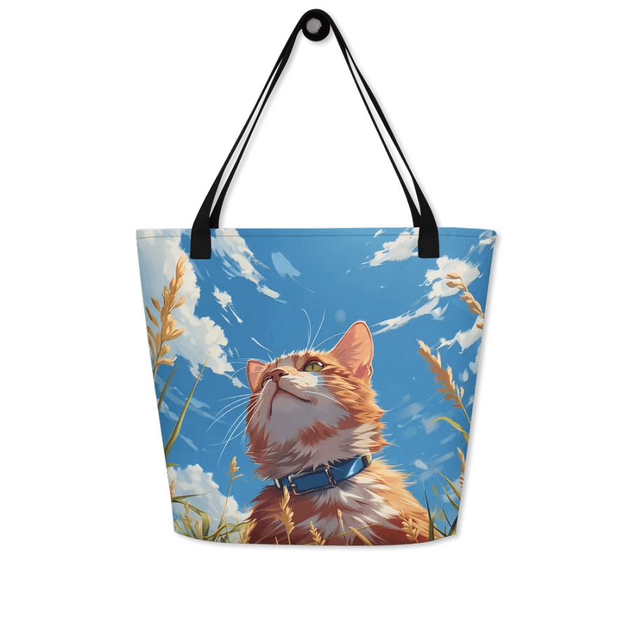 Cute Cat Tote Bag product image (7)
