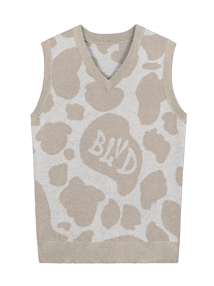 BLVD Sweater Vest Cocoa Butter product image (1)