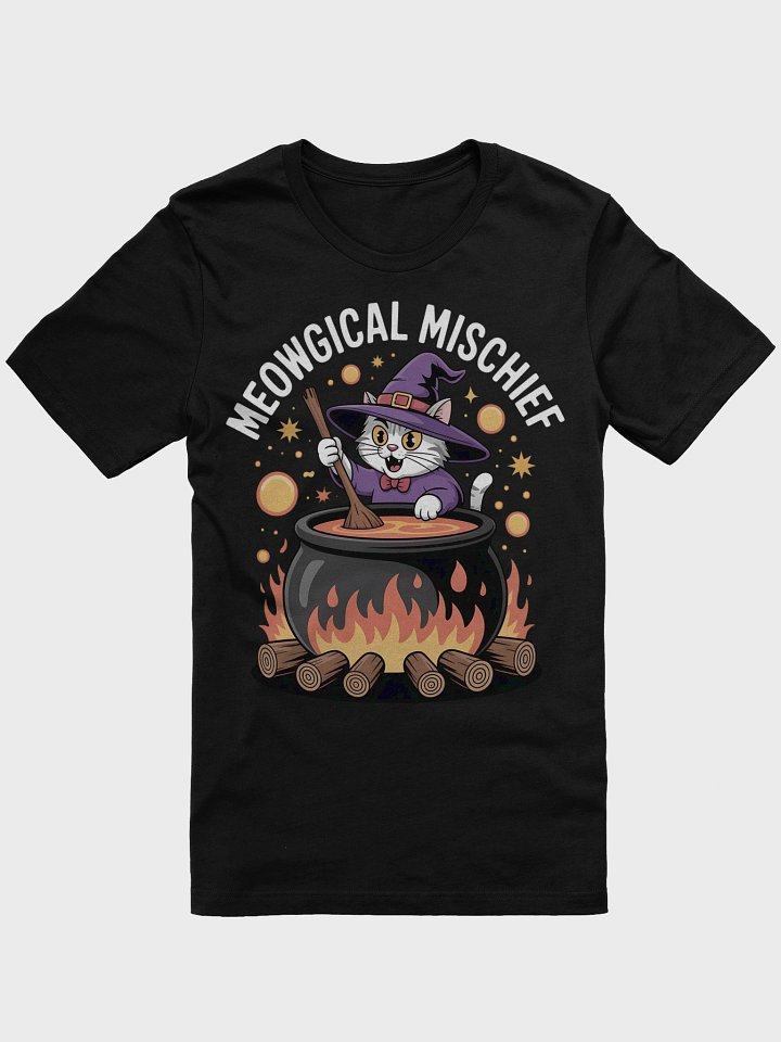 Witchy Cat Brew T-Shirt product image (8)