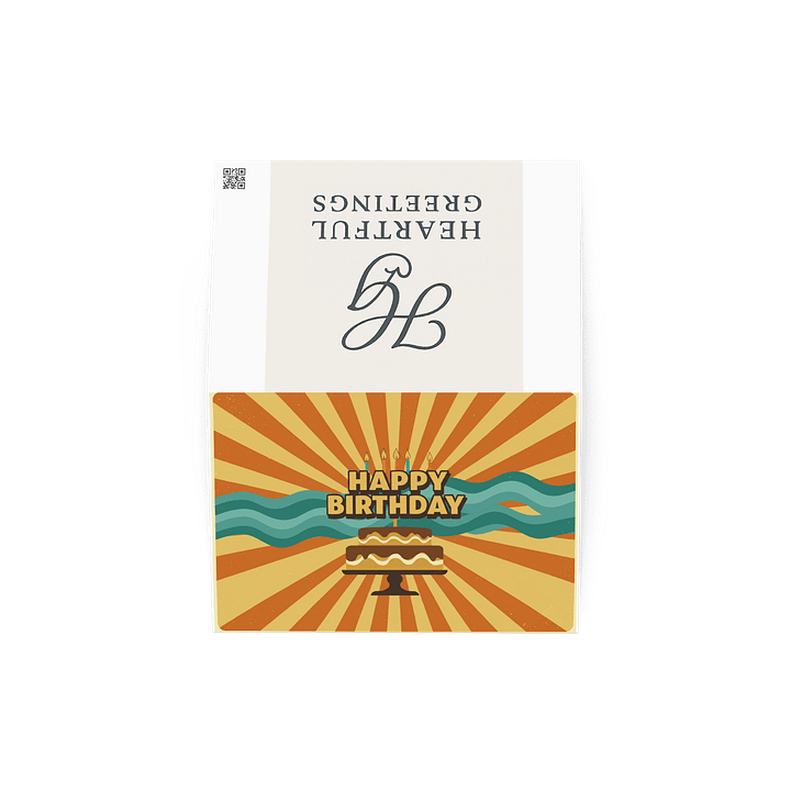Birthday card - General tone product image (2)