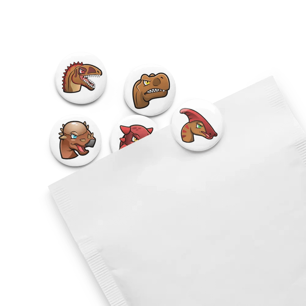 Dino-mite Dinosaur Pin Set #3 product image (13)