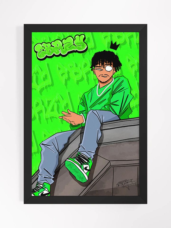 Channel Banner Framed Poster - 12 x 18 inches product image (1)