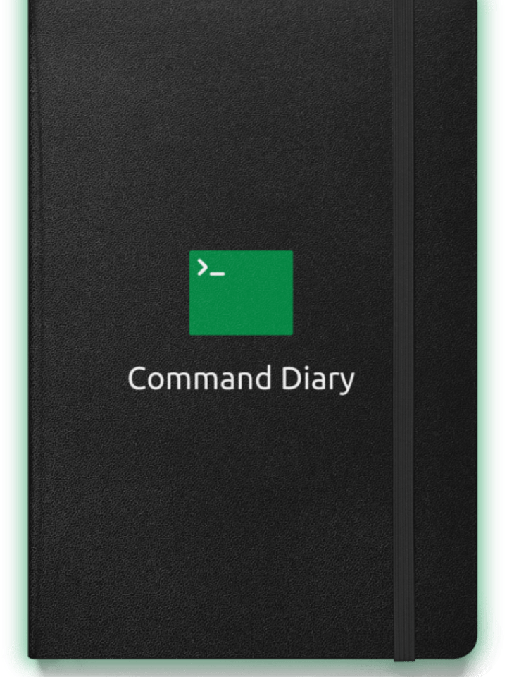 Command Diary Notebook product image (1)