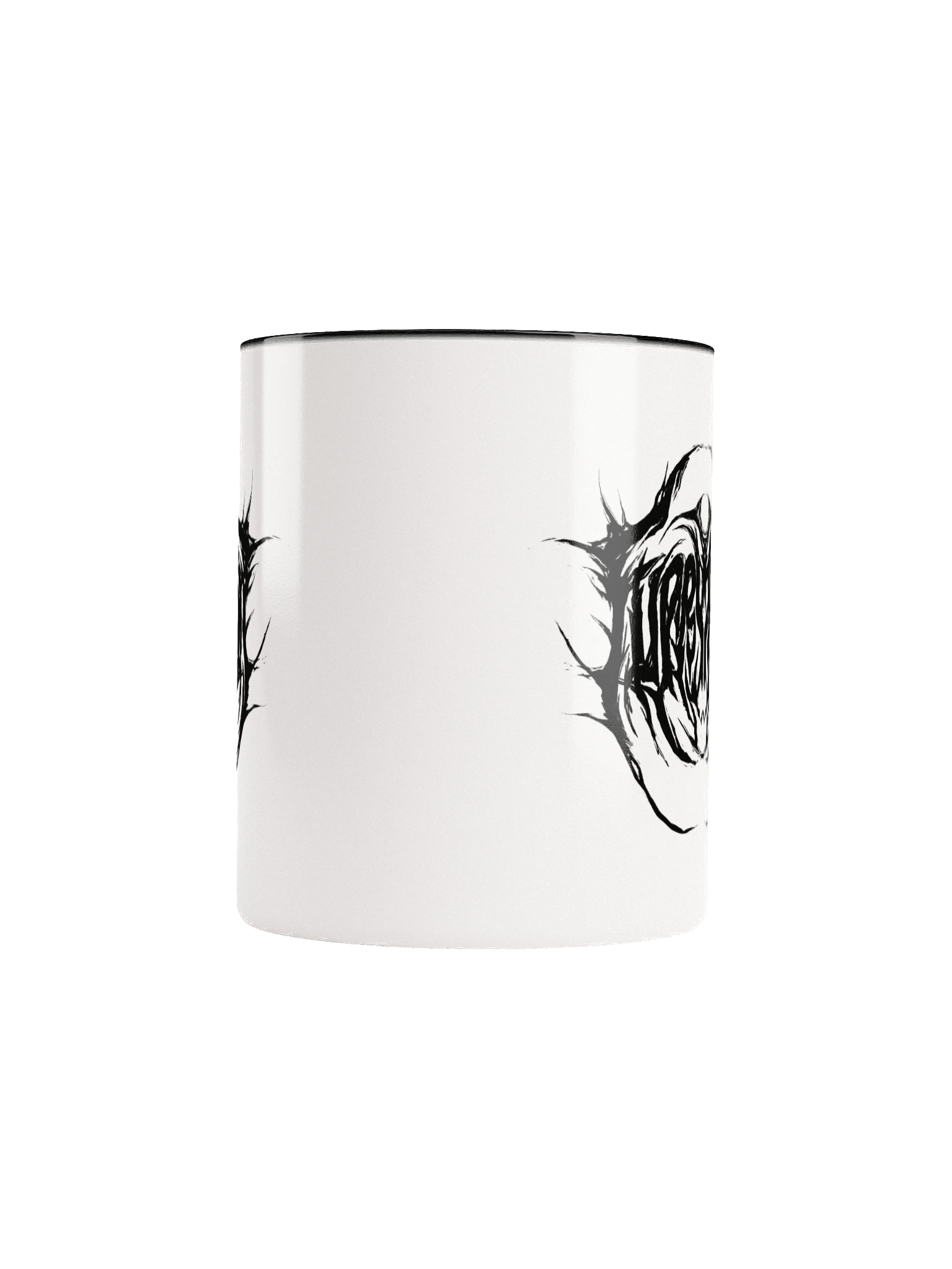 Furry Trash Mug - Metal Logo (Black) product image (5)