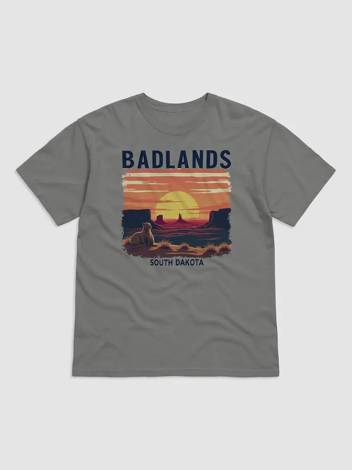 Badlands Sunset Scenic T-Shirt product image (2)