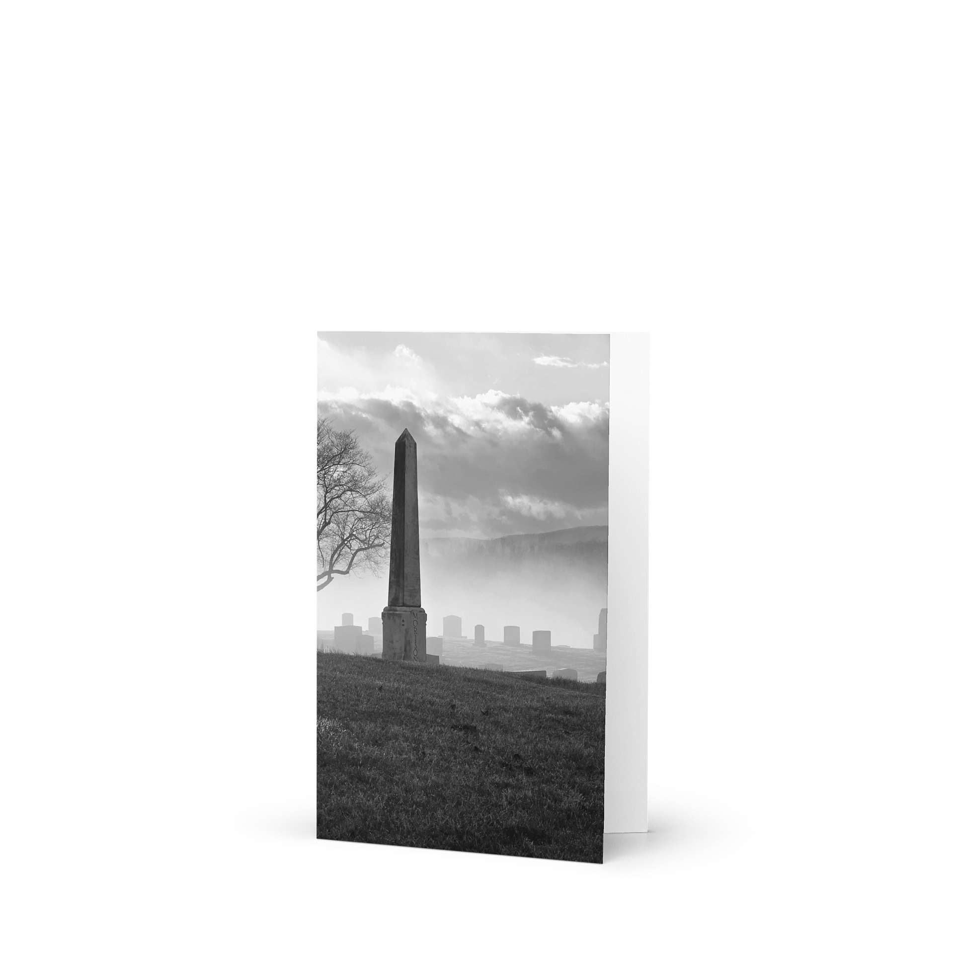 Misty Serenity Greeting Card product image (1)