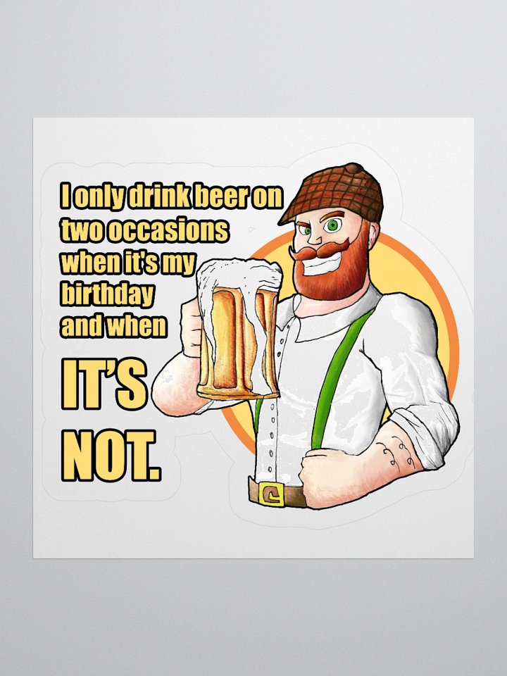 Beer Lad 3 Sticker product image (3)