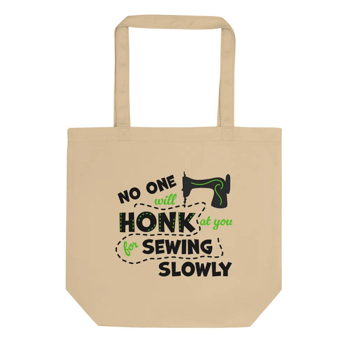 Sew Slowly Tote product image (1)