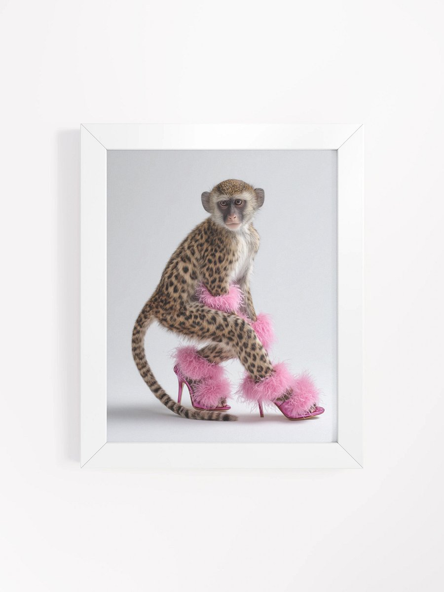 Glam Monkey - Framed High-Quality Matte Poster product image (63)