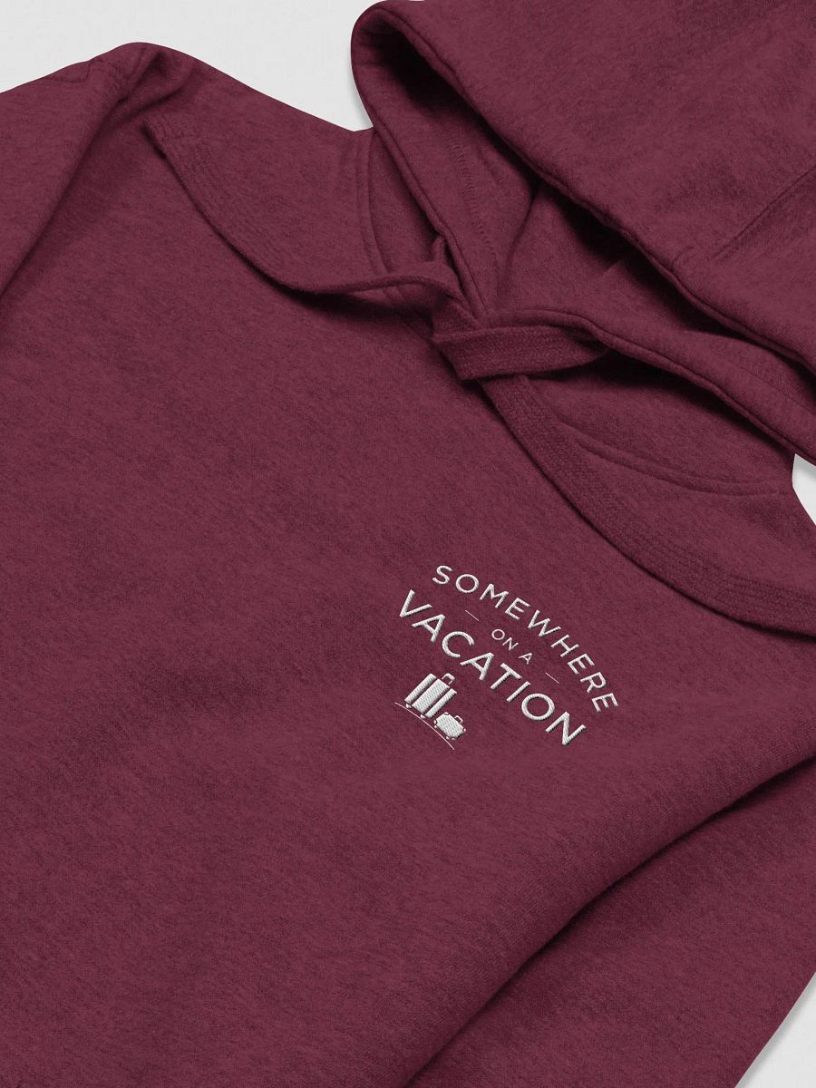 Somewhere on a Vacation Premium Unisex Embroidered Hoodie product image (24)