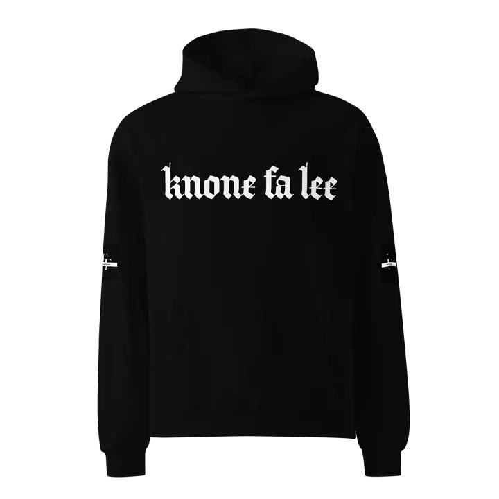 Knone fa lee Invincible Vibes Oversized Hoodie product image (1)