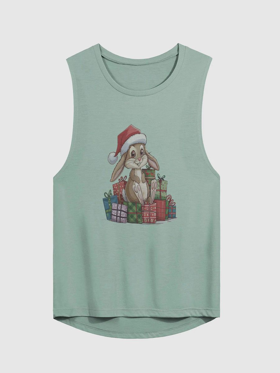 Santa Bunny Bella+Canvas Women's Flowy Muscle Tank product image (17)