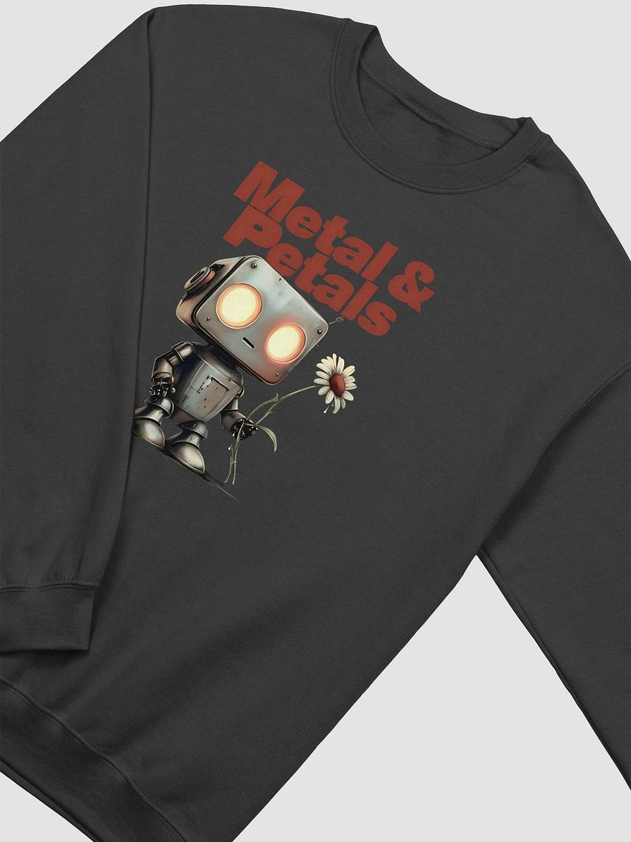 Metal & Petals Robot Crewneck product image (8)