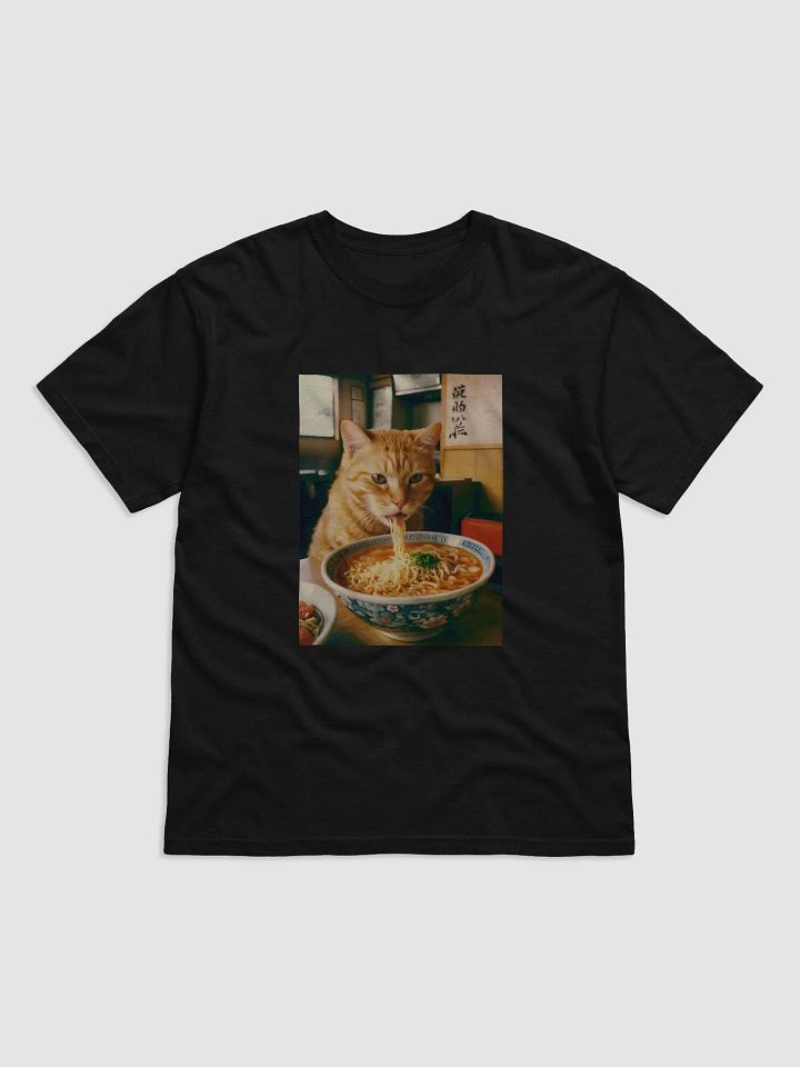 Cat Eating Ramen Noodle product image (1)