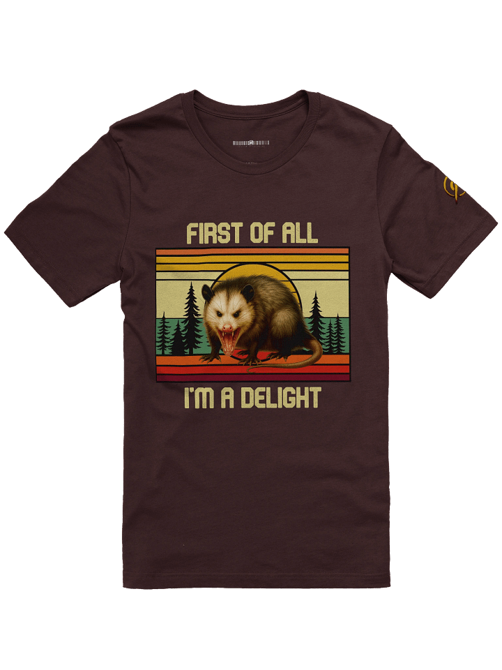 PASP Possum “I’m A Delight” Tee – Retro Fall Edition product image (1)