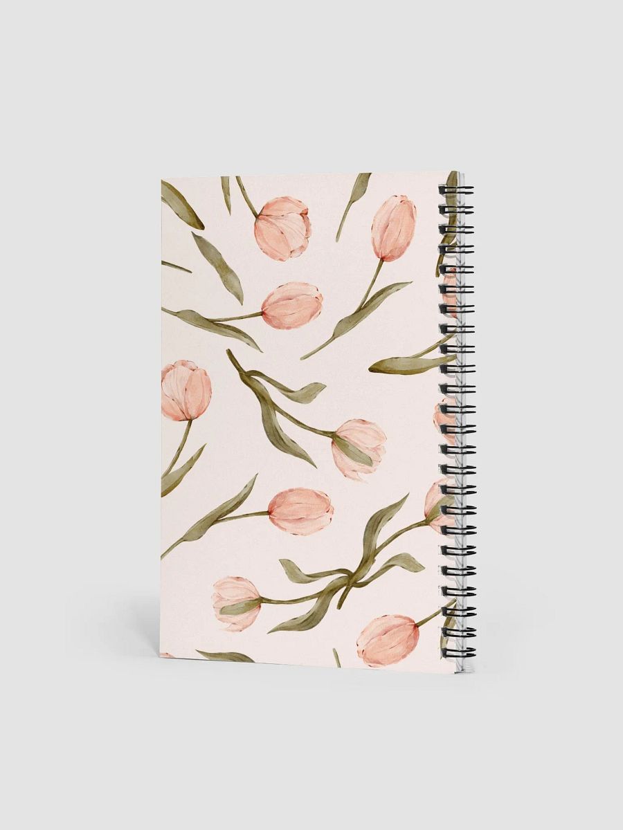 Journal with pink tulips cover product image (2)
