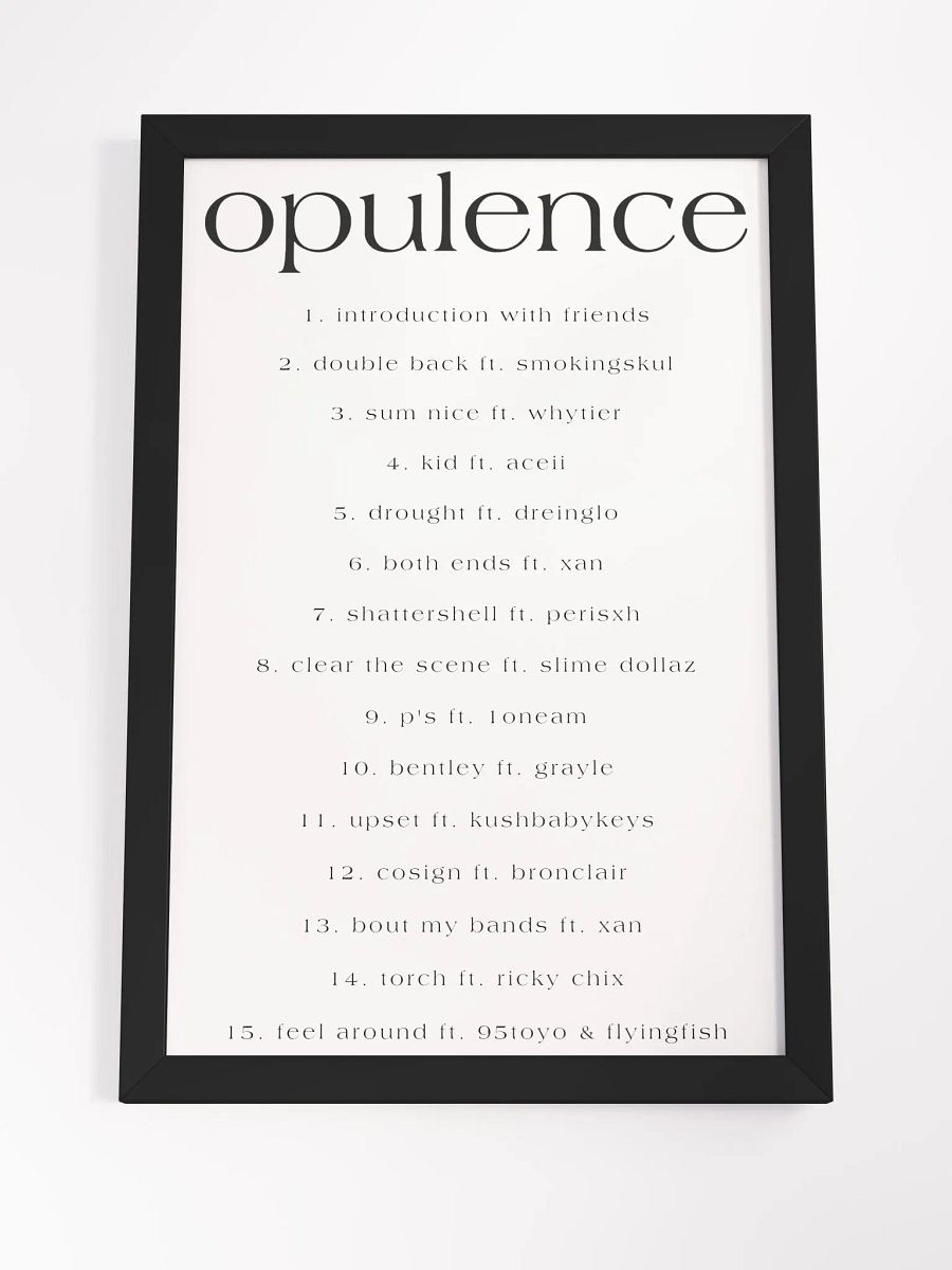opulence poster product image (7)
