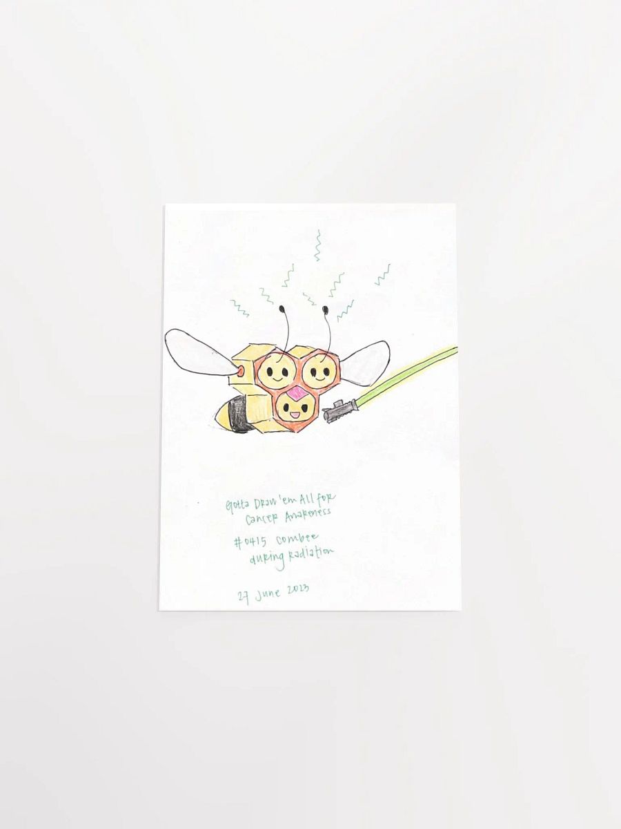 Honeycomb Monster wielding lightsabers for radiation therapy product image (4)