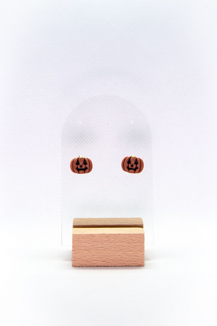 Jack'o'lantern Studs product image (2)