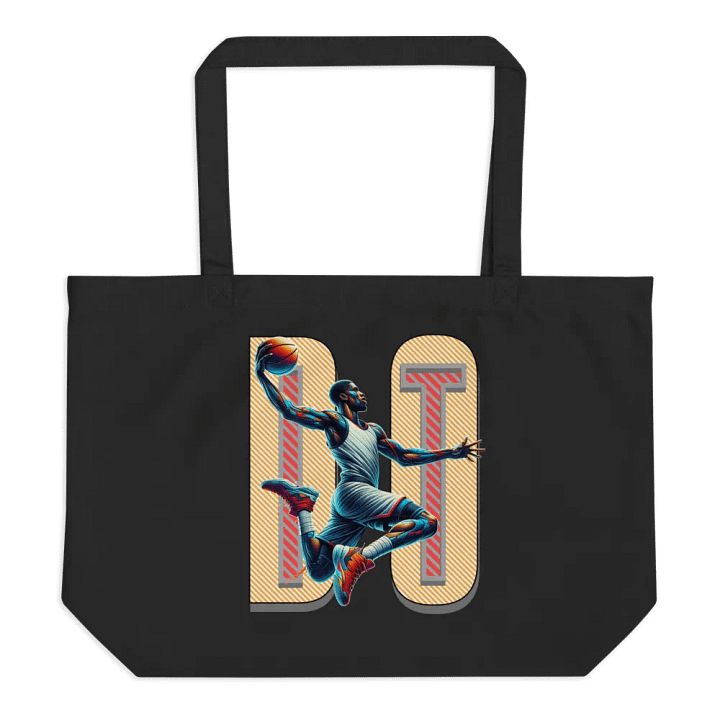 Do It Basketball Airborne Dunk Organic Tote Bag product image (1)
