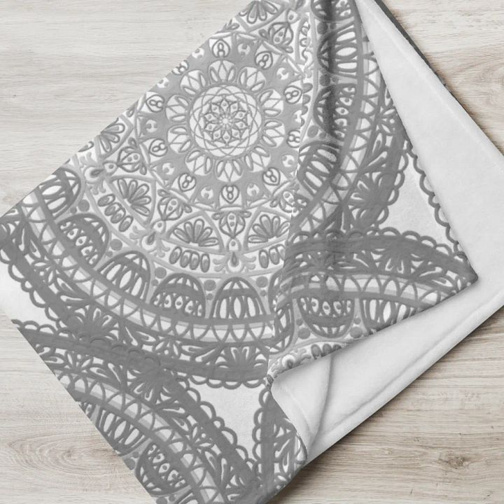 Mandala Dreams Throw Blanket product image (2)