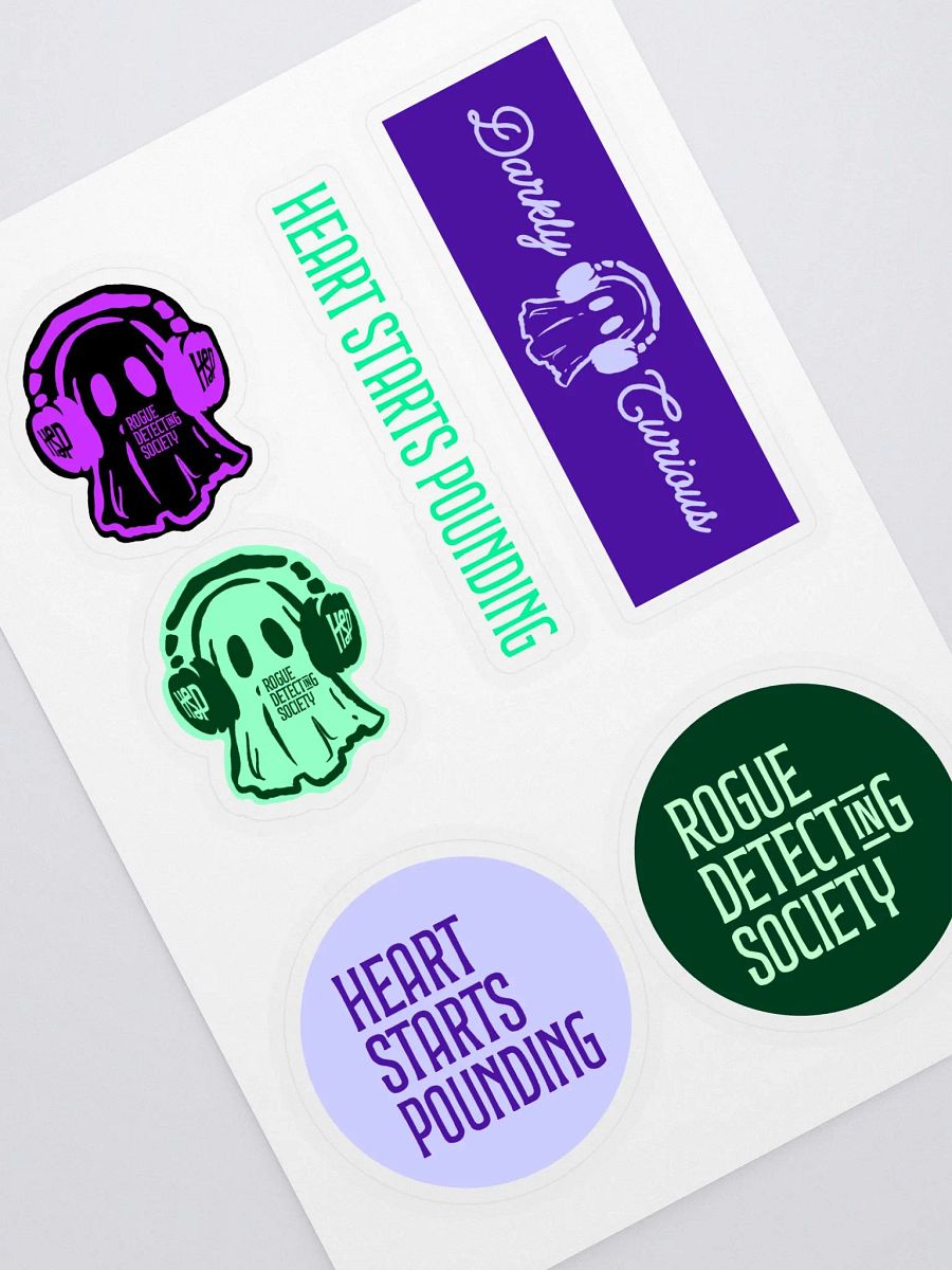 Rogue Detecting Society Sticker Pack product image (1)