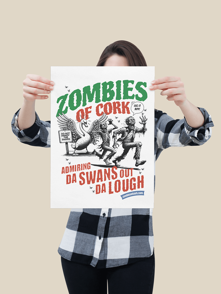 Zombies out the Lough Poster (Digital Download) product image (1)