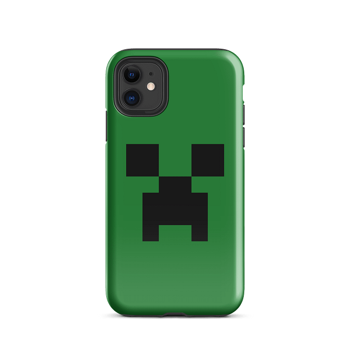 Creeper iPhone Case - Minecraft Tough Phone Case for iPhone 16 Pro Max, iPhone 16, iPhone 15, iPhone 15 Pro product image (2)