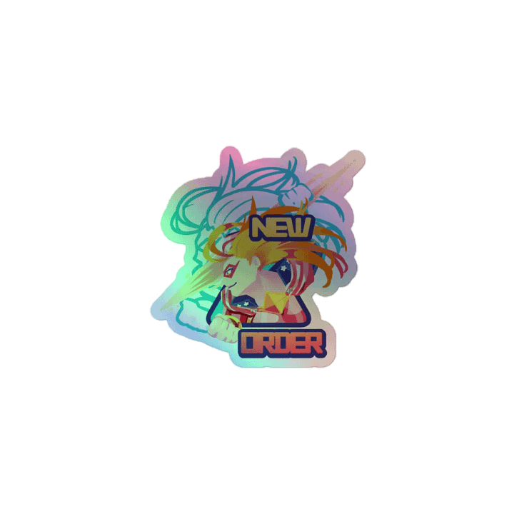 My Hero Academia Stars and Stripes Sticker NEW ORDER product image (1)