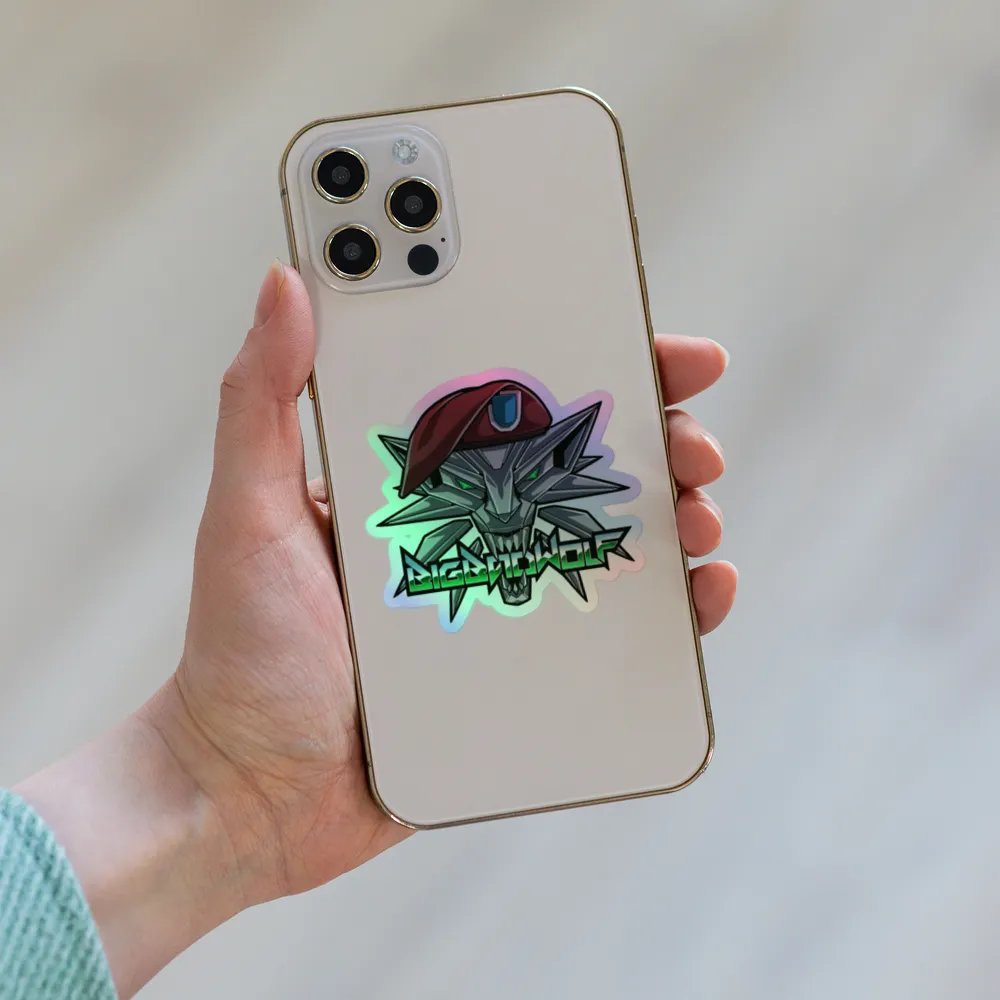 Holographic BigBadWolf Sticker Collection product image (8)