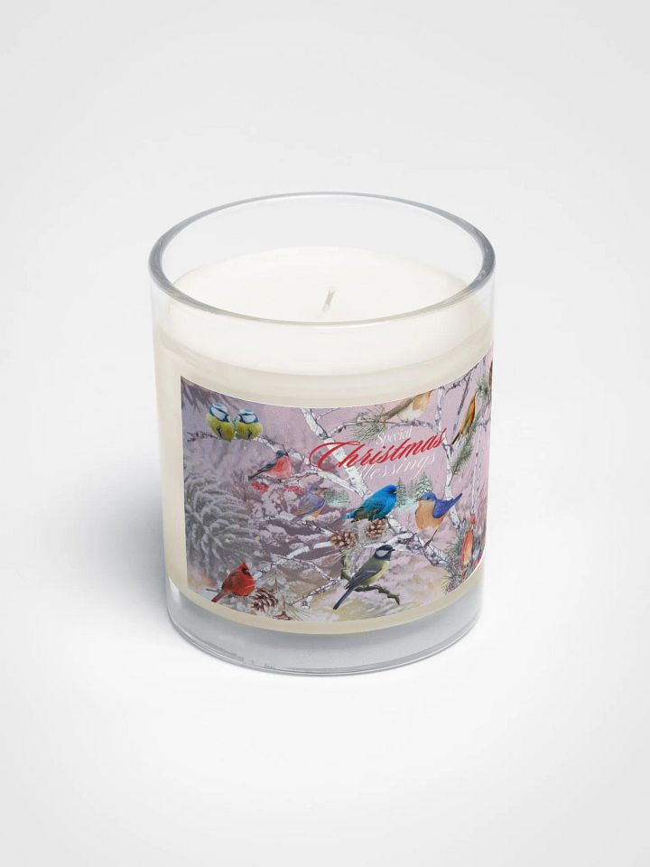 Festive birds Christmas Candle gift moms friends colleagues product image (2)