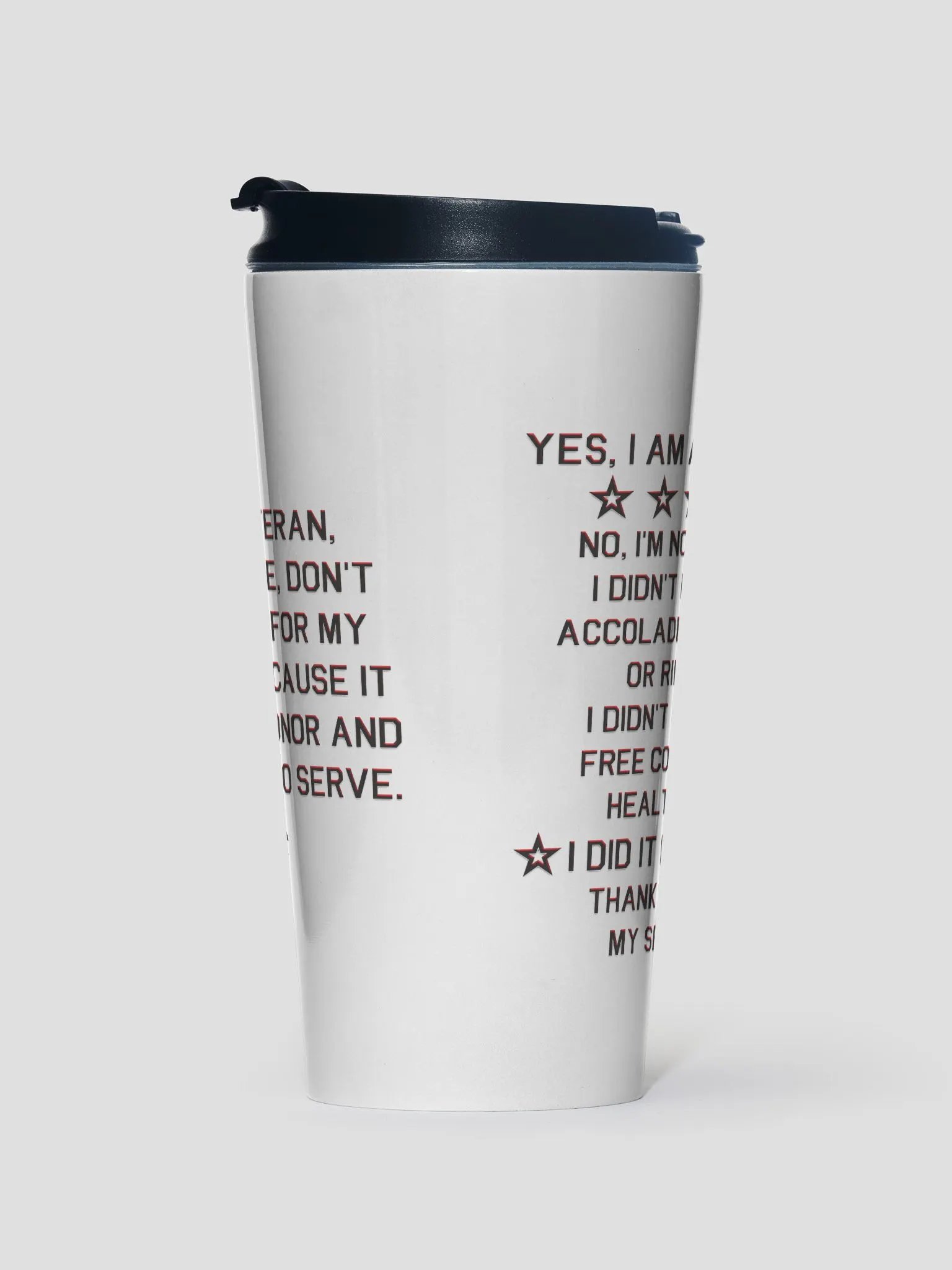 Veteran - Travel Mug product image (1)