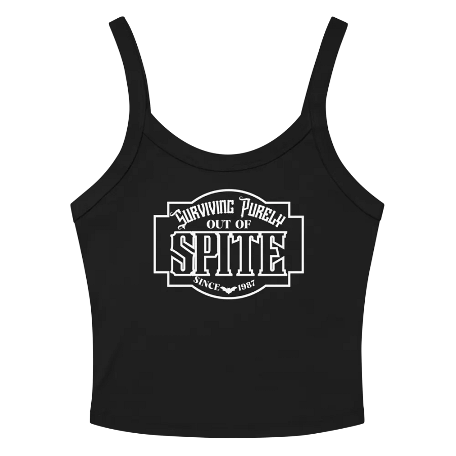 Surviving Purely Out Of Spite Ribbed Tank Top product image (2)