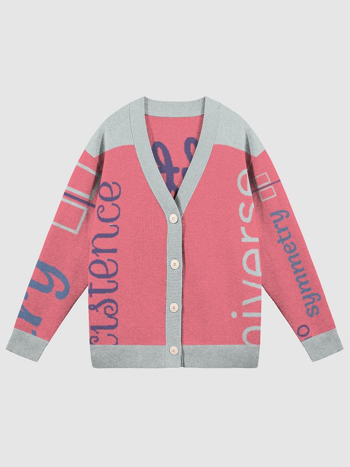 Symmetry - Knitted Cardigan Without Pocket product image (1)
