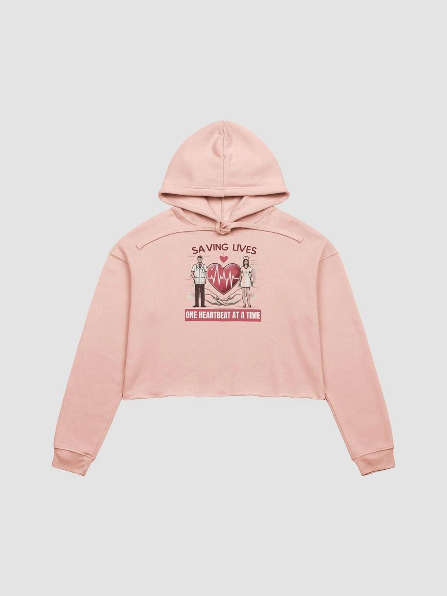 Heart health: Heartbeat Heroes Crop Hoodie product image (1)