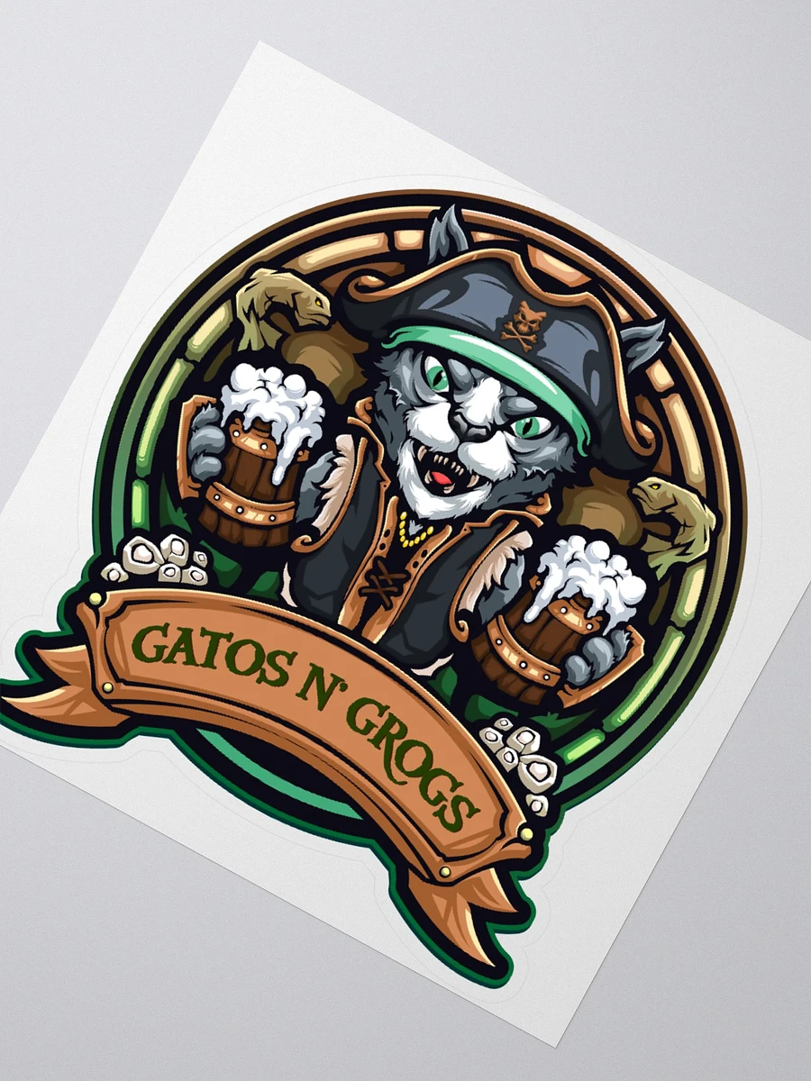 Gatos N Grogs Guild Decal product image (2)