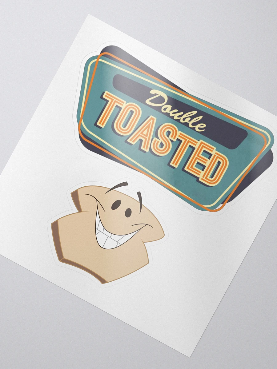 Double Toasted Stickers product image (2)