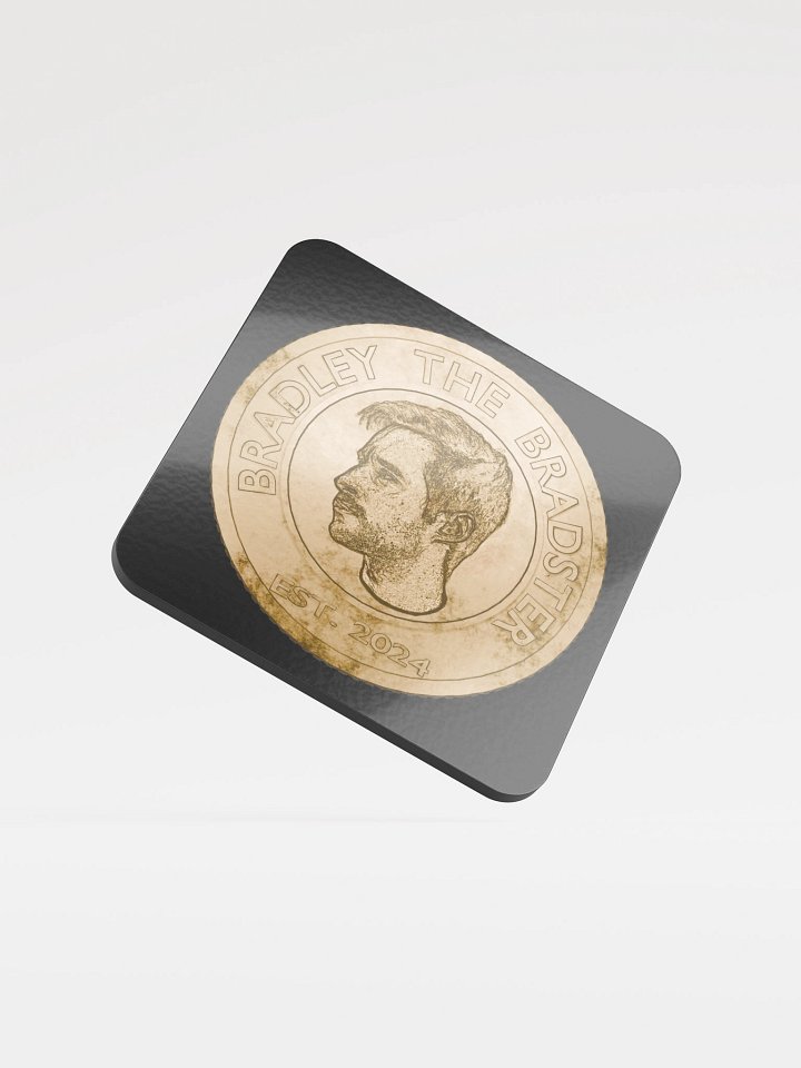 BradleyTheBradster Bradcoin Coaster product image (1)