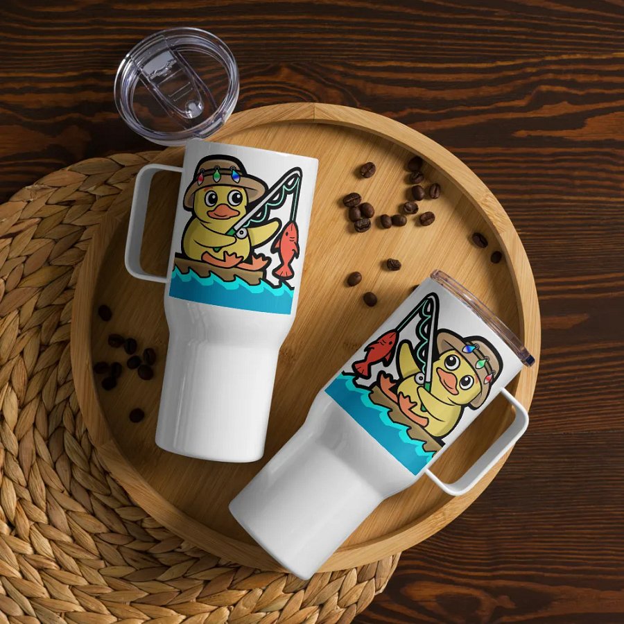 Sunshine Fish Travel Mug with Handle product image (12)