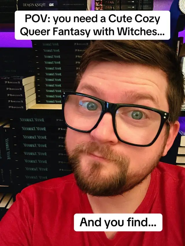 Mandrake Manor available on the TikTok shop, Kindle, Kindle unlimited, audible. Mandrake Manor is a cozy queer fantasy about three friends who inherit a house and become the neighborhood witches and defend the neighborhood against an evil HOA. It’s cute. It’s cozy. It’s queer it’s a little unhinged and it’s a lot like charmed meets desperate housewives. #QueerBook #QueerBooks #QueerRomance #QueerFantasy #CozyFantasy    